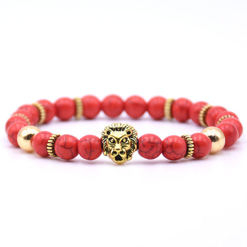 bracelet femme lion