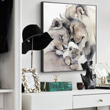 Tableau Lion <br> Unis par le sang