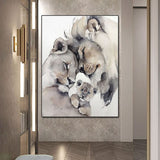 Tableau Lion <br> Unis par le sang