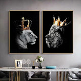 Tableau Lion Lionne
