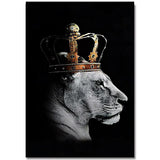Tableau Lion Lionne