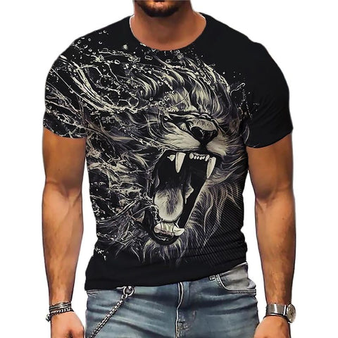 T-Shirt Lion Rugissant
