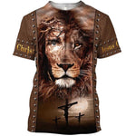 T-Shirt Tête de Lion Jésus Christ