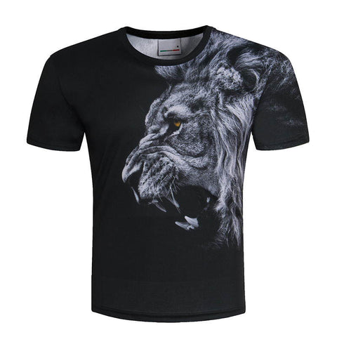 tee shirt lion homme