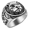 Bague Tête De Lion  Force Féline (Argent)