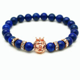 Bracelet Lapis Lazuli Lion