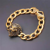 bracelet motard lion