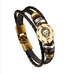 bracelet signe astrologique lion femme