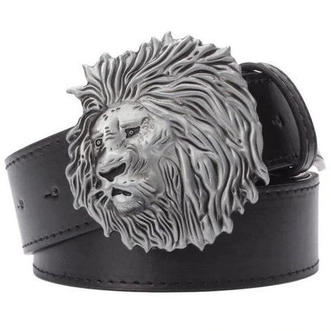 ceinture noire large lion