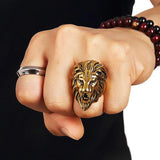 Chevaliere Lion Or