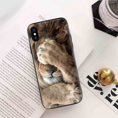 coque iphone 7 lion