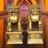 Statue Lion Asiatique