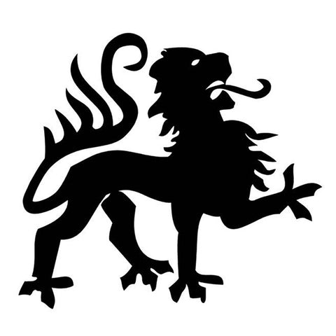 Sticker Lion Medieval