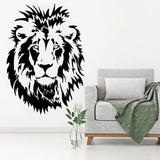 sticker mural lion