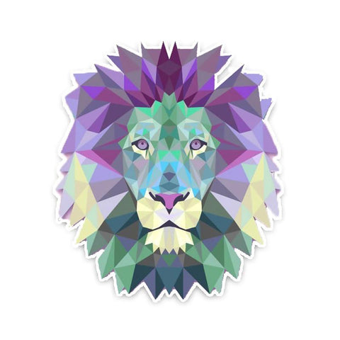 Stickers Lion Multicolor