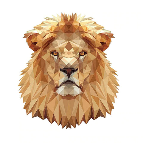 Stickers Portrait Lion