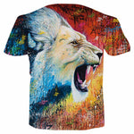 T Shirt Lion Colore