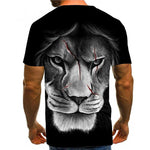 T Shirt Lion Noir