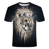 T Shirt Lion Steampunk