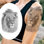 Tatouage Ephemere Tete de Lion